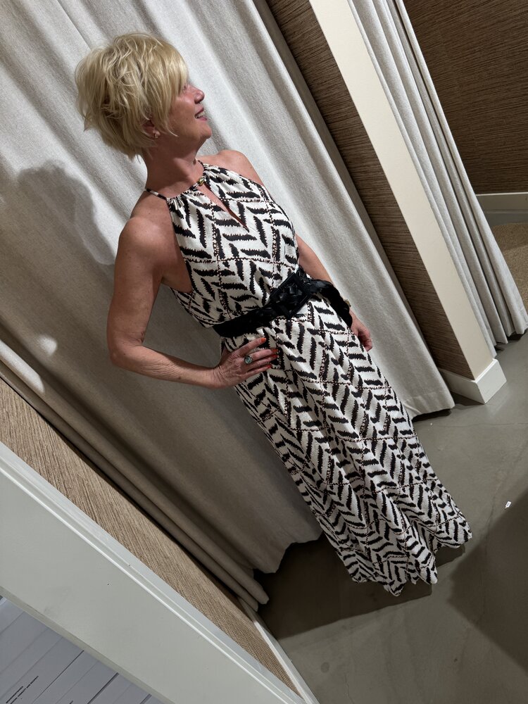 Co'Couture MemphisCC Halter Dress Off White