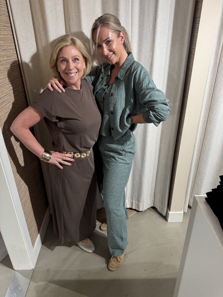 MSCH Pennie Ginia HW Pants Laurel W Mel