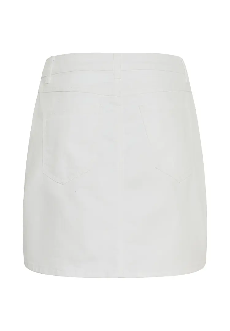 MSCH Josilyn HW skirt Egret