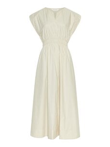 MSCH Wiliane SL Dress Bleached Sand