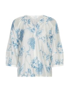 MSCH Evangelia 3/4 Top Aop M Blue Flower