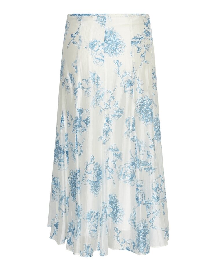 MSCH Evangelia HW Skirt Aop M Blue Flower