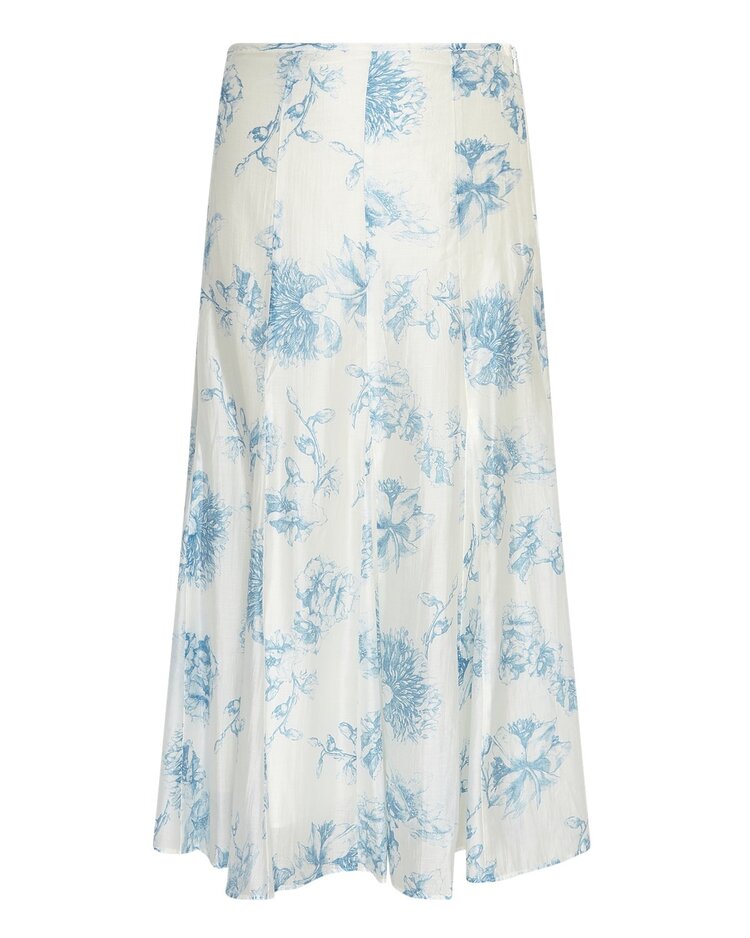 MSCH Evangelia HW Skirt Aop M Blue Flower