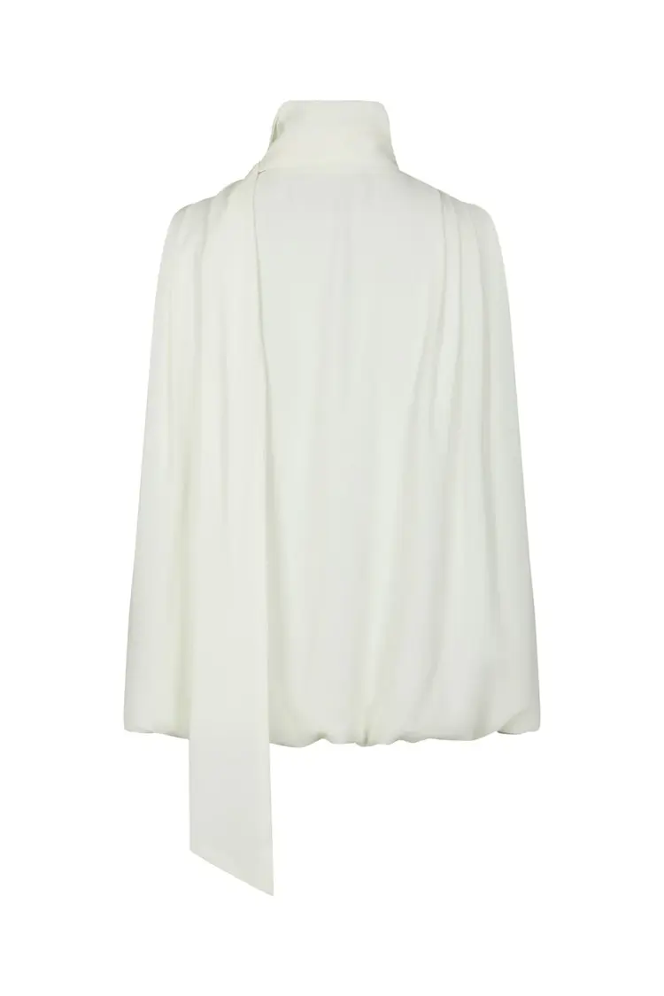 Neo Noir Inge Chiffon Top Off White