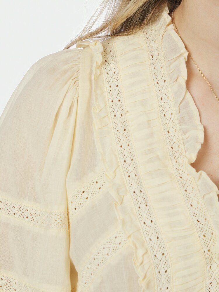 Neo Noir Evienne S Voile Top