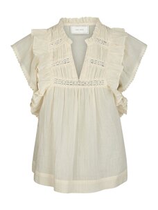 Neo Noir Jayla S Voile Top Butter Yellow