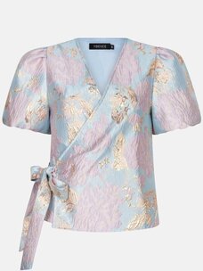 Ydence Top Liza Light Blue