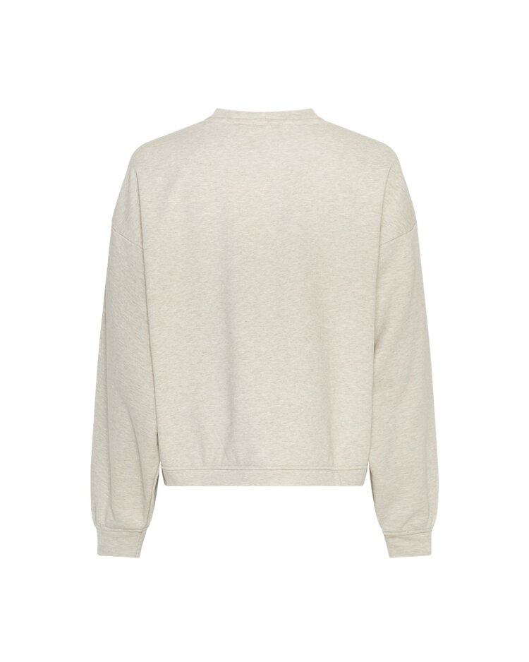 MSCH Taia Briena Sweatshirt Oatmeal Melange