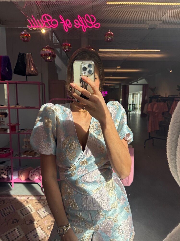 Ydence Top Liza Light Blue