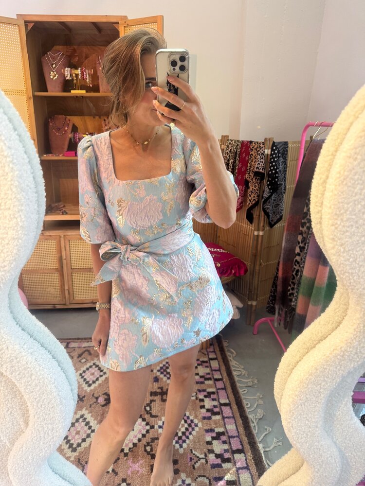 Ydence Dress Charmaine Blue