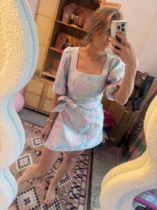 Ydence Dress Charmaine Blue