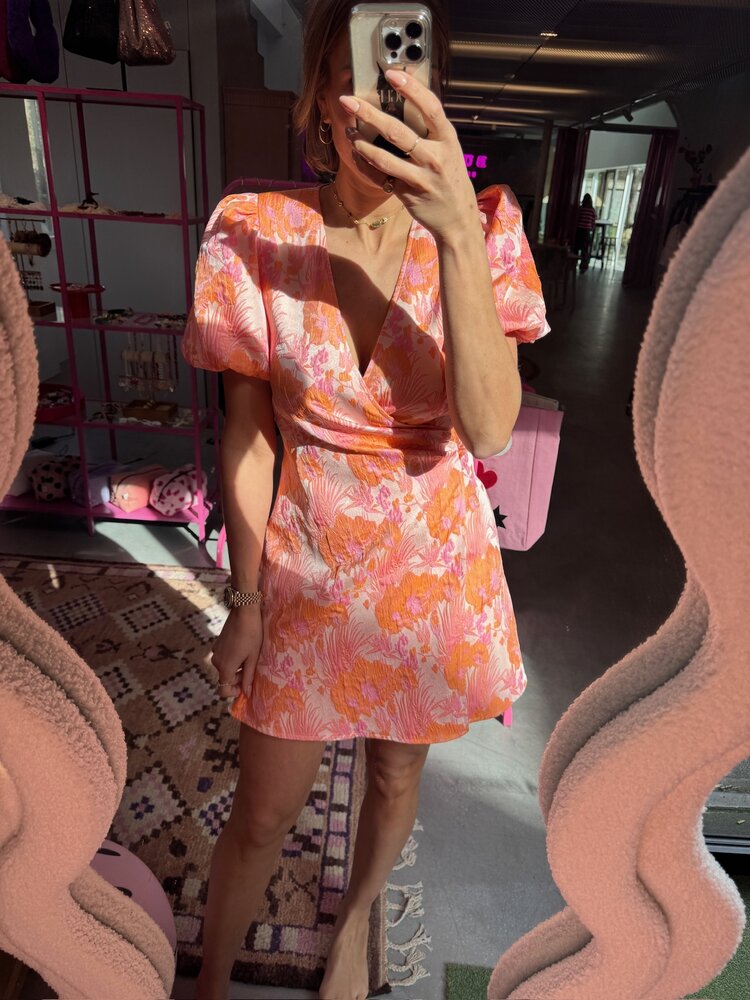 Ydence Dress Kelly Orange