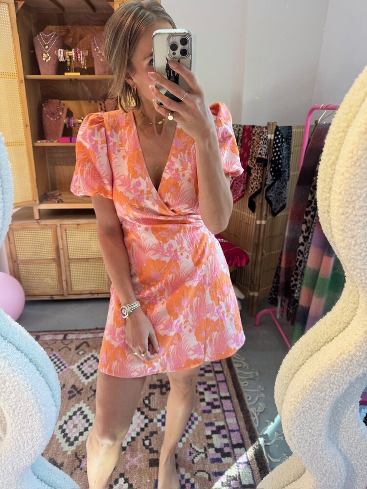 Ydence Dress Kelly Orange