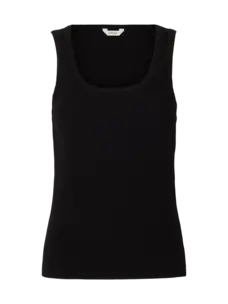 Selected Femme Anna U-Neck Tank Top Noos Black