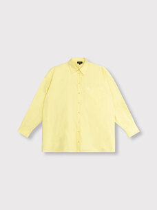 Alix The Label Ladies Woven Oversized Blouse Soft Yellow