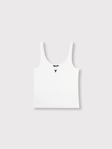 Alix The Label Ladies Knitted Tank Top Soft White