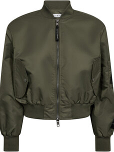 Haute L'Amitié Sally Crop Bomber Army