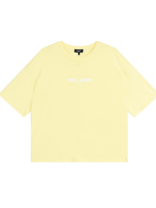 Alix The Label Ladies Knitted The Label T-Shirt Soft Yellow