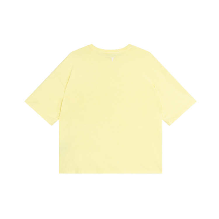Alix The Label Ladies Knitted The Label T-Shirt Soft Yellow