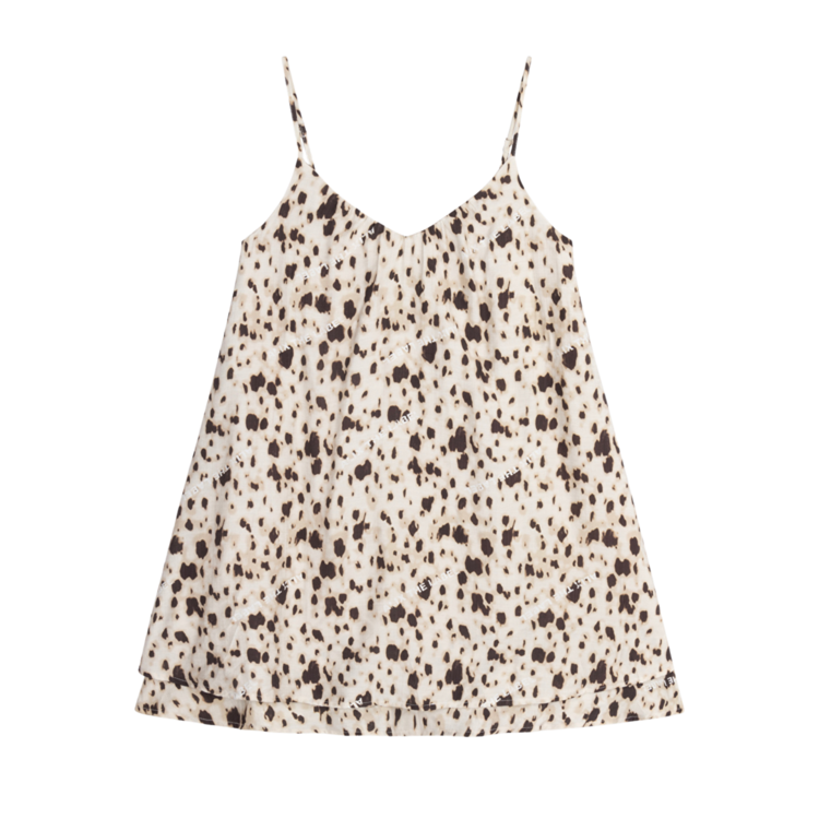 Alix The Label Ladies Woven Animal A-Line Strap Dress Animal