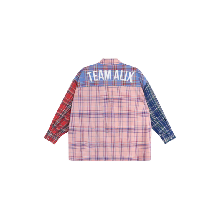 Alix The Label Ladies Woven Check Mix Blouse Multicolour