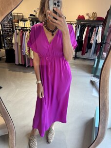 Just be Jolie Bo Dress Fuchsia
