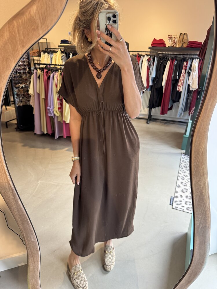 Just be Jolie Bo Dress Brown