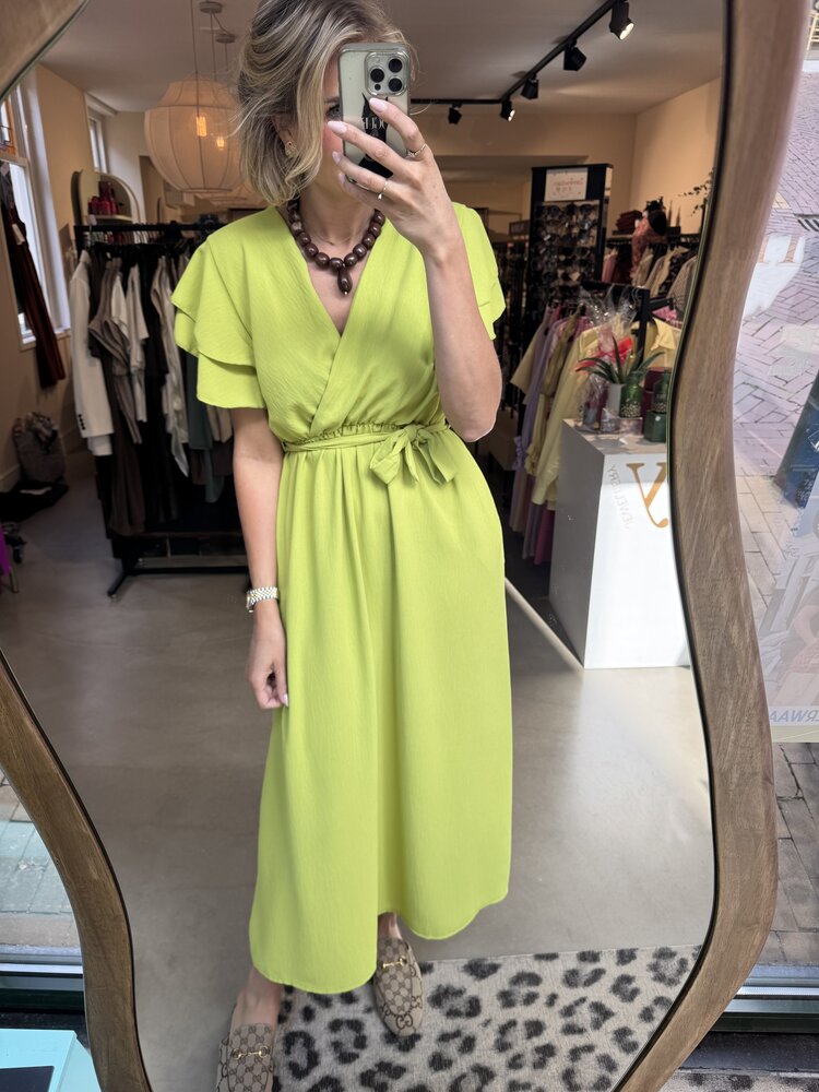 Just be Jolie Kiki Dress Lime
