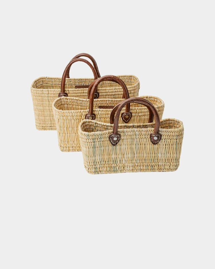 Bow19 Straw Bag Square Low