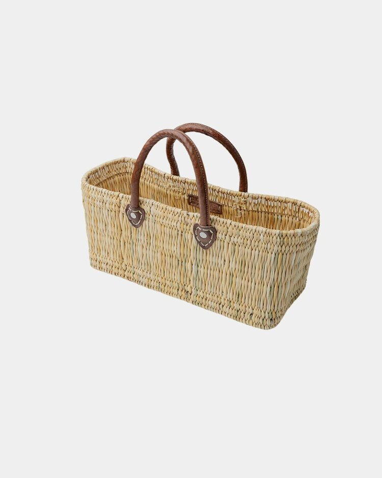 Bow19 Straw Bag Square Low
