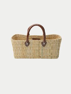 Bow19 Straw Bag Square Low