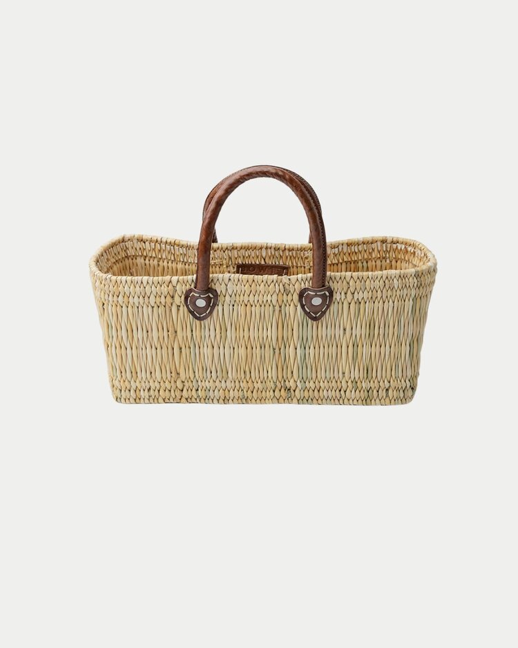 Bow19 Straw Bag Square Low