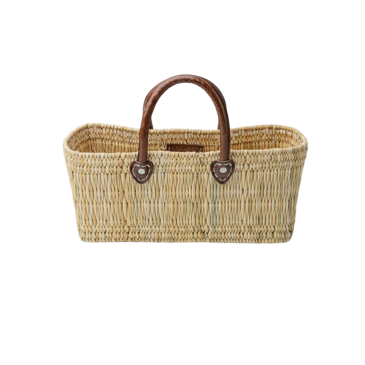 Bow19 Straw Bag Square Low