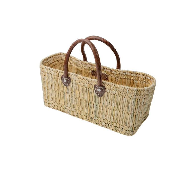 Bow19 Straw Bag Square Low