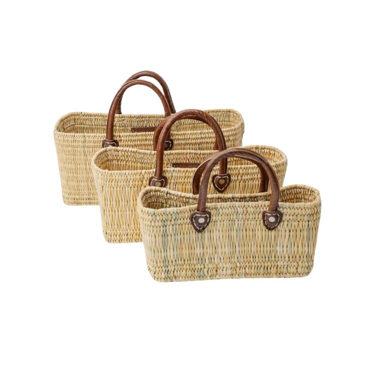 Bow19 Straw Bag Square Low