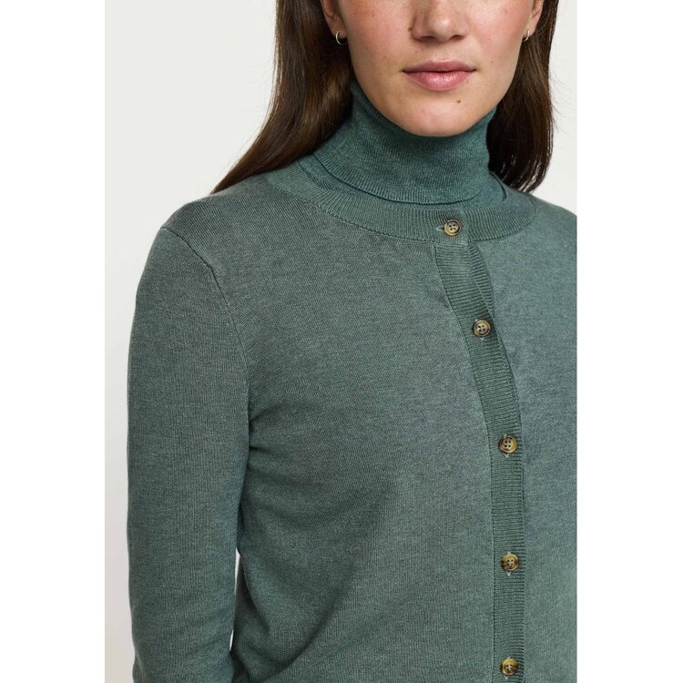 Soft Rebels Marla Cardigan Knit Balsam Green Melange