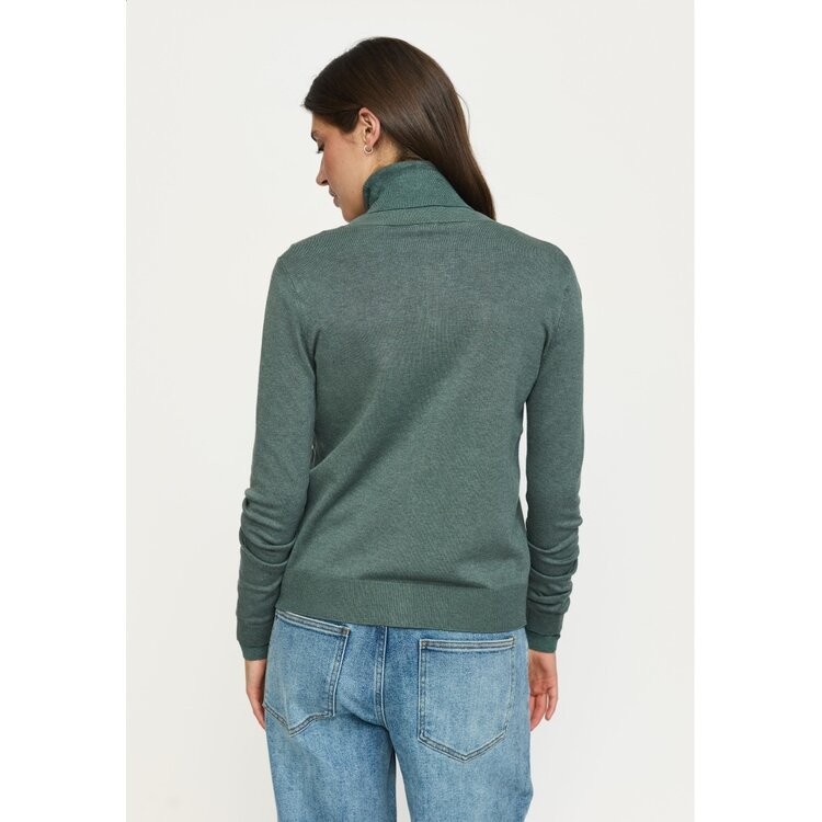 Soft Rebels Marla Cardigan Knit Balsam Green Melange