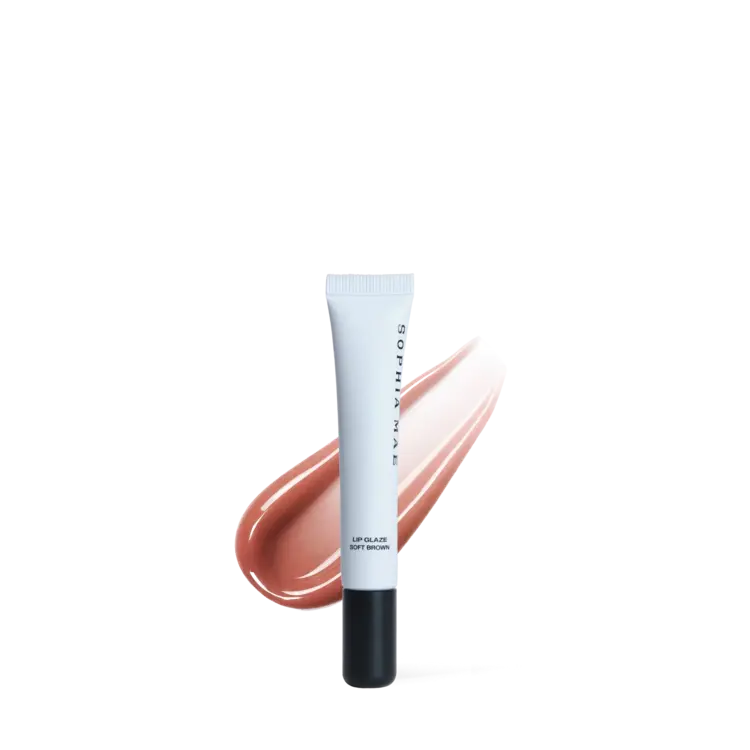 Sophia Mae Lip Glaze Soft Brown