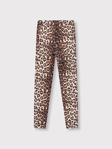 Alix The Label Ladies Knitted Leopard Legging Animal
