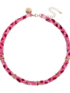 Bulu Brands The Lola Necklace Pink Red