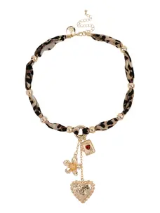 Bulu Brands Leopard Charm Neck