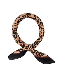 Bulu Brands Bo's Leopard Scarf  Black