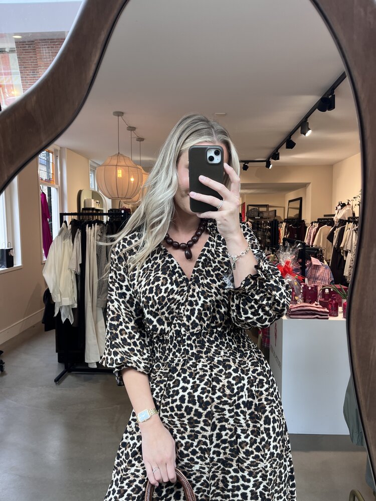 Just be Jolie Rosa Leopard Black/Brown