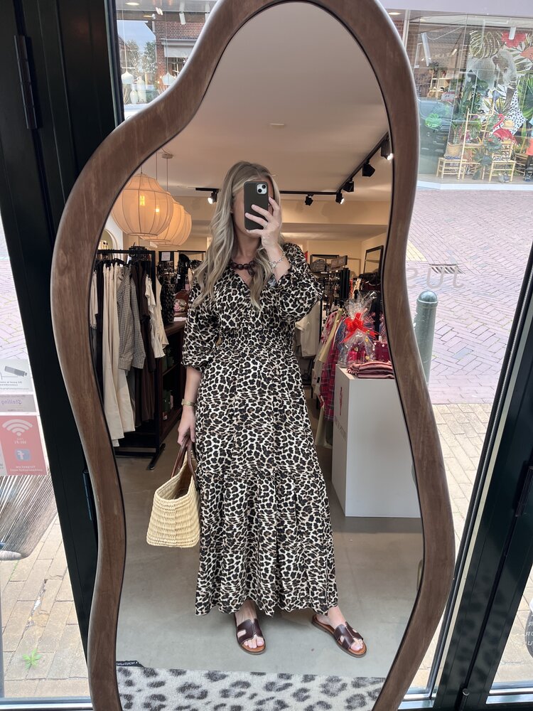 Just be Jolie Rosa Leopard Black/Brown