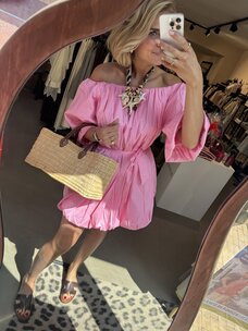 Just be Jolie Roxy Dress Pink