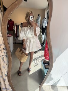 Just be Jolie Roxy Dress White
