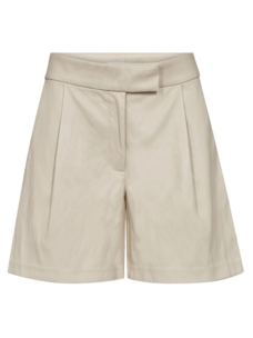 Co'Couture GittCC Pleat Shorts Bone