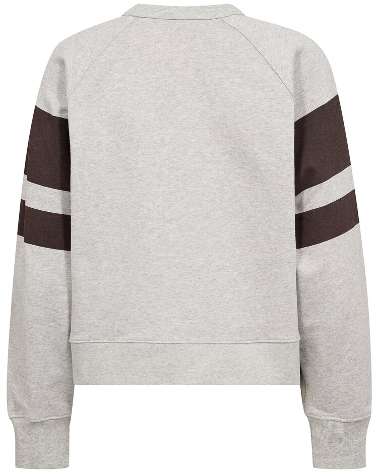 Co'Couture ErisCC College Sweat Grey Melange