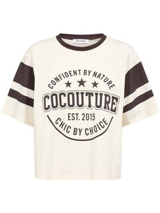 Co'Couture ConfidentCC Box Tee Chocolate Plum