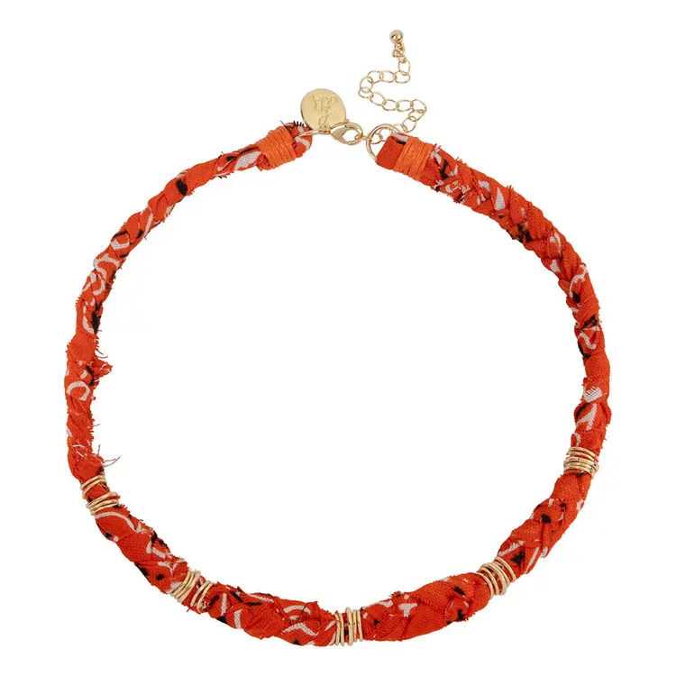 Bulu Brands The Lola Necklace Orange